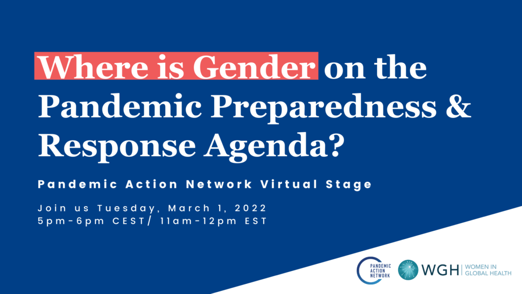 Where Is Gender on the Pandemic Preparedness Response Agenda 5