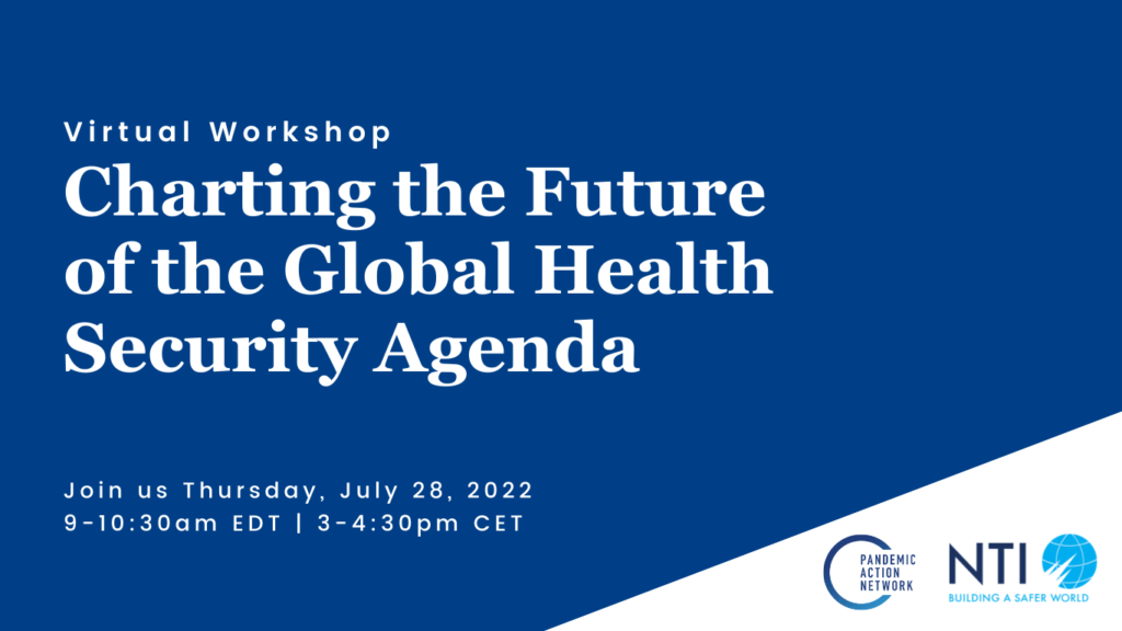 Charting the Future of the Global Health Security Agenda
