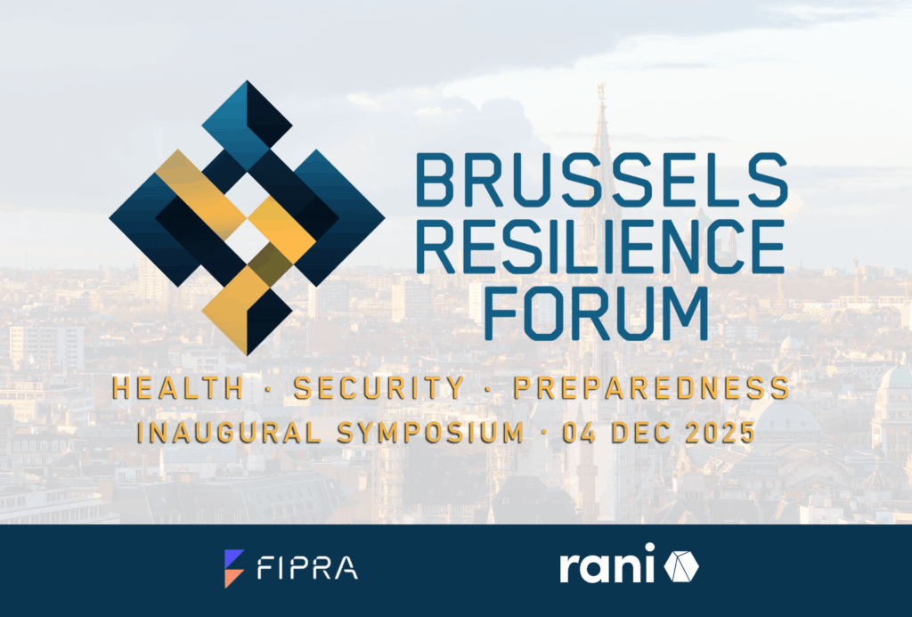 Inaugural Symposium of the Brussels Resilience Forum - Health, Security, Preparedness
