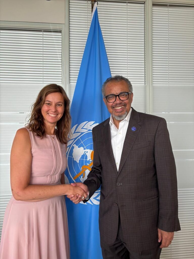 Aug. 2025 Eloise and Dr. Tedros